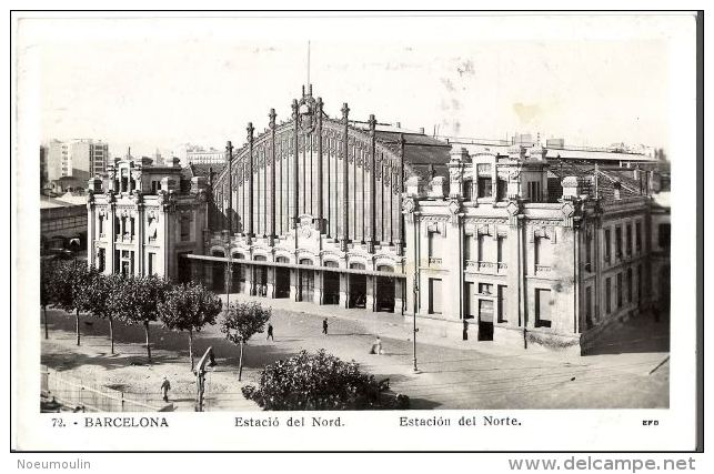 Barcelona Estacio Del Nord - Estacion Del Norte - Gare Du Nord - Barcelona