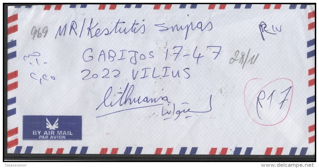 EGYPT Brief Postal History Envelope Air Mail EG 020 Archaeology - Brieven En Documenten