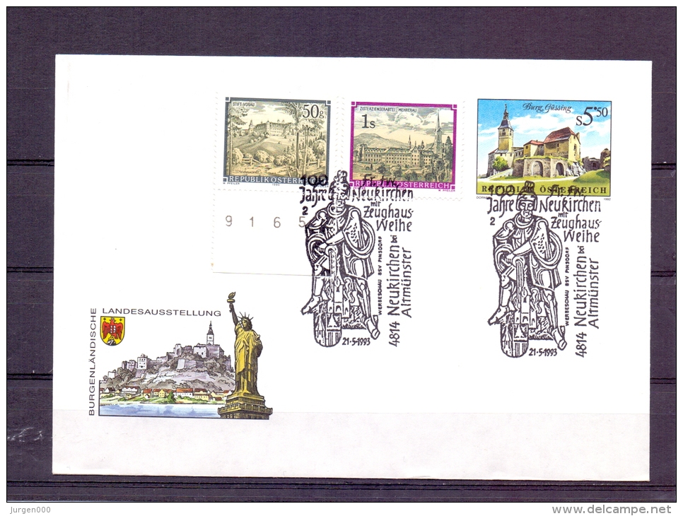 Rep. Österreich  100 Jahre  Freiwillige Feuerwehr  Neukirchen 21/5/1993  (RM3829) - Sapeurs-Pompiers