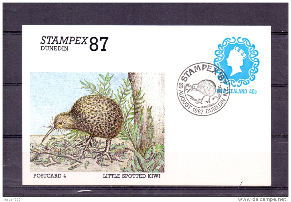 New Zealand - Stampex 87 - Dunedin 30/8/1987 (RM4233) - Kiwi's