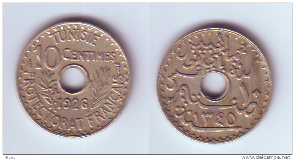 Tunisia 10 Centimes 1926 - Túnez