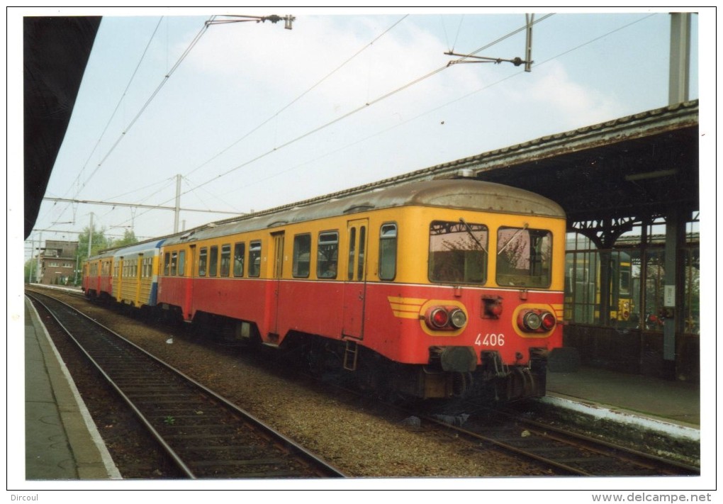 27498  -     Aalst    -  Train    Photo  1990           15  X 10 - Aalst