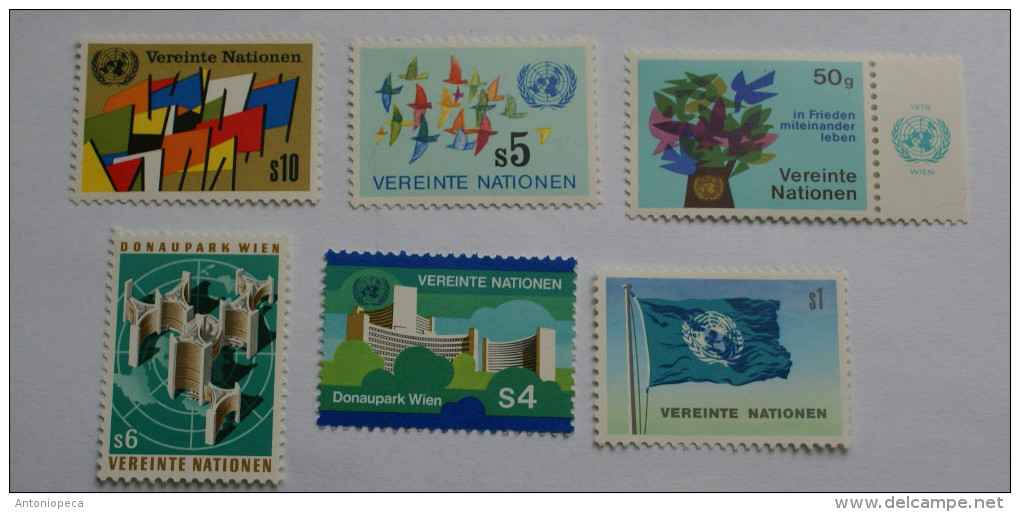 ONU VIENNA , LOTTO MNH** - Blocs-feuillets