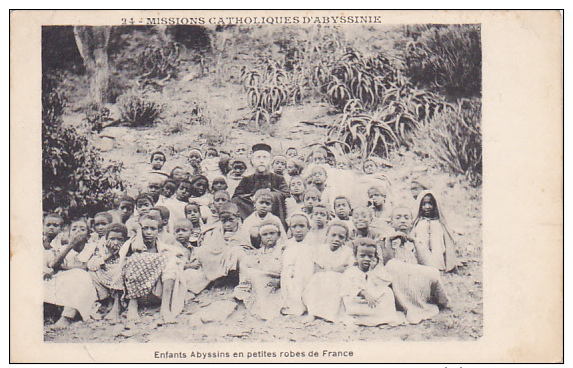 Enfants Abyssins En Petites Robes De France , Ethiopia , 20-30s - Ethiopia