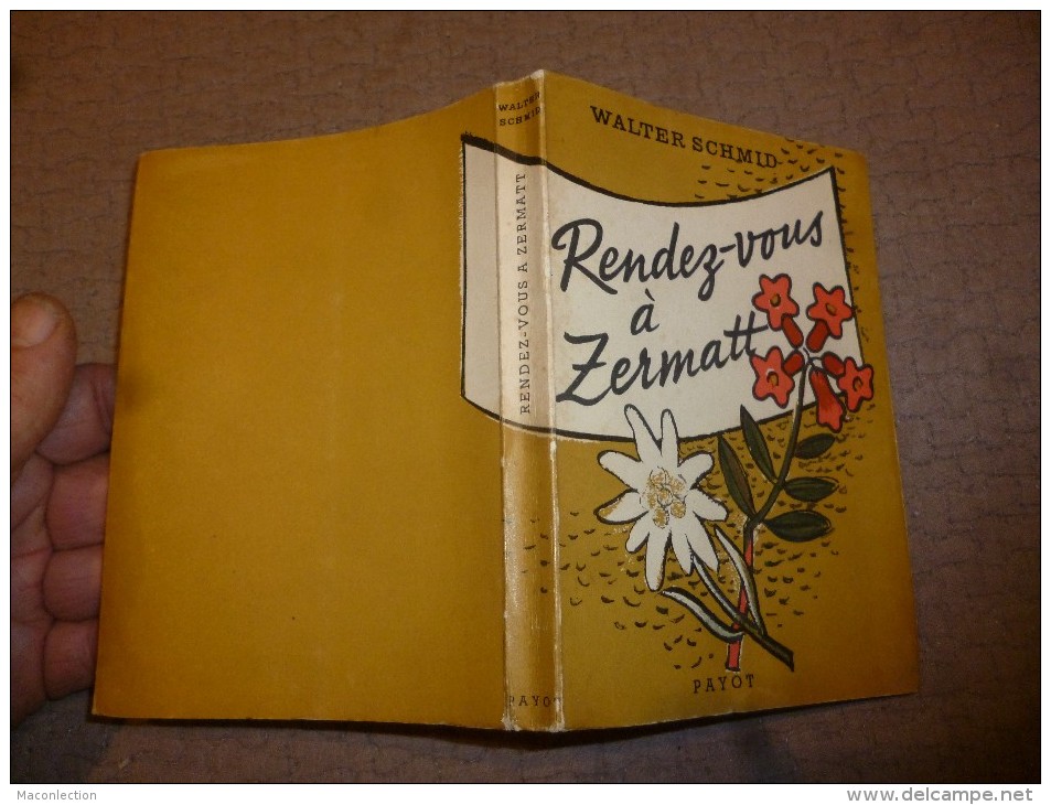 RENDEZ VOUS A ZERMATT /  WALTER SCHMID 1950 - Zwitserland