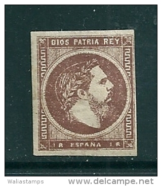 Spain 1875 Edifil 161 MM - Unused Stamps