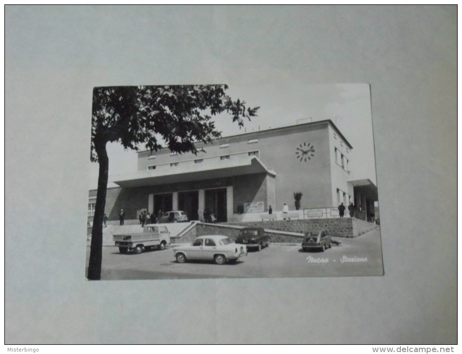 CARTOLINA - NUORO - STAZIONE FERROVIARIA - VIAGGIATA - - Nuoro