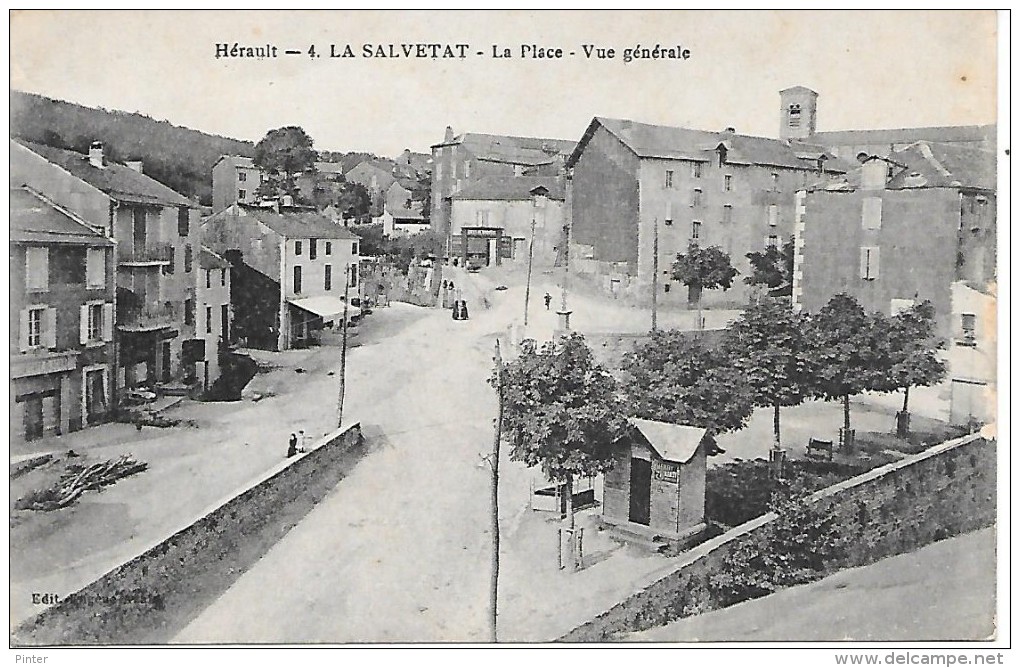LA SALVETAT - La Place, Vue Générale - La Salvetat