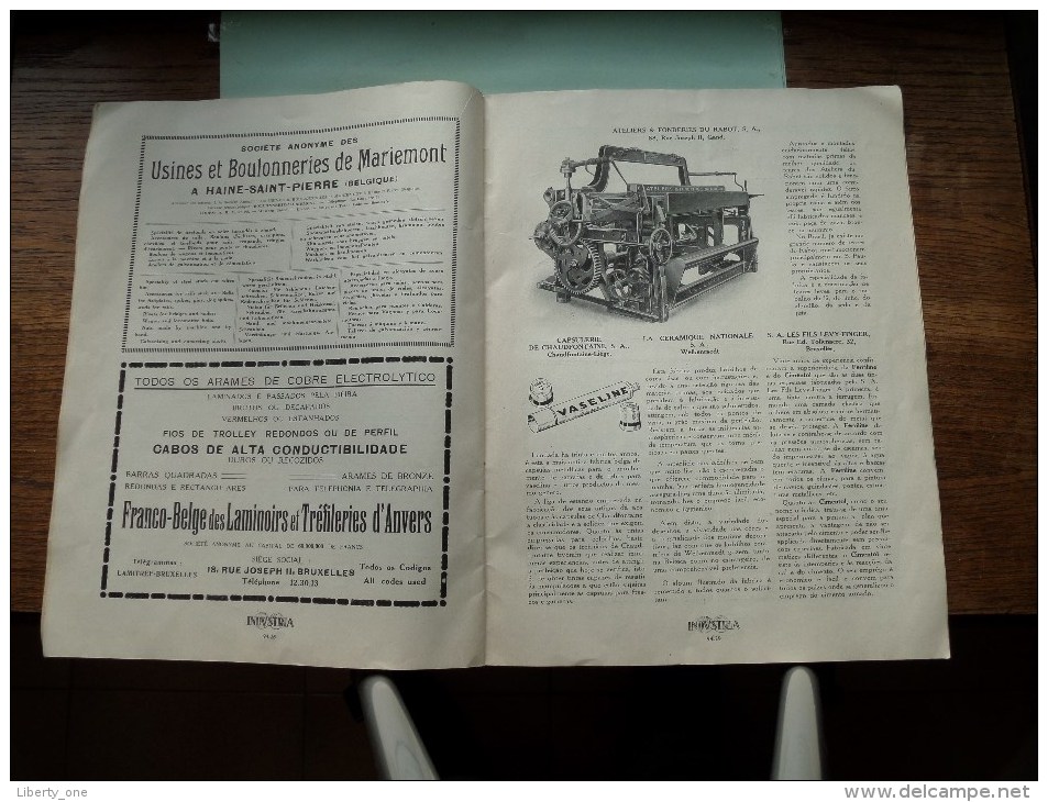 INDUSTRIA ( Organe d'Affaire Panaméricaines ) AUTOMNE 1930 / Le Brésil Edit. Speciale ) ( zie photo voor details ) !!