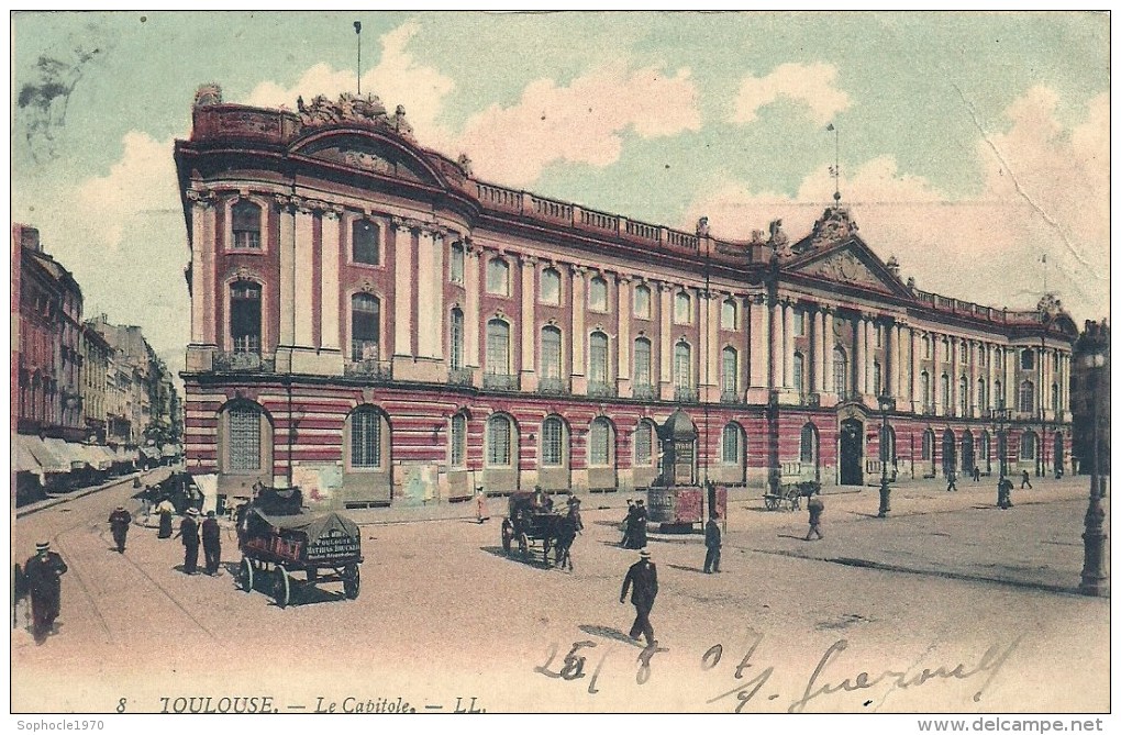 MIDI PYRENEES - 31 - HAUTE GARONNE - TOULOUSE - Colorisée - Le Capitole - Toulouse