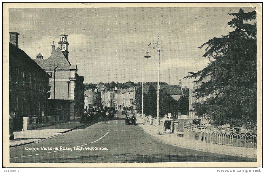 QUEEN VICTORIA   ROAD  , HIGH  WYCOMBE   -  (état Coupure ) - Buckinghamshire