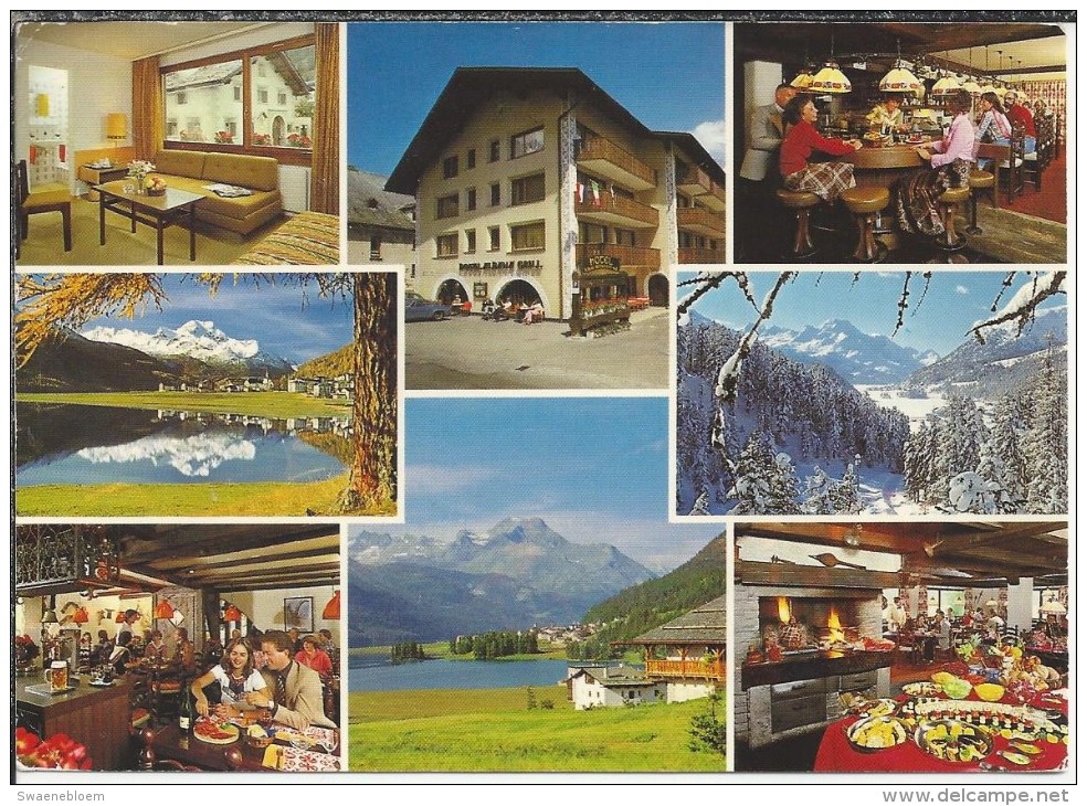 CH.- Rustik-Restaurants ALBANA. Propr. Jos. Mettler. Dir. V. Engelen. Schweiz. Suisse. Zwitserland - Restaurants