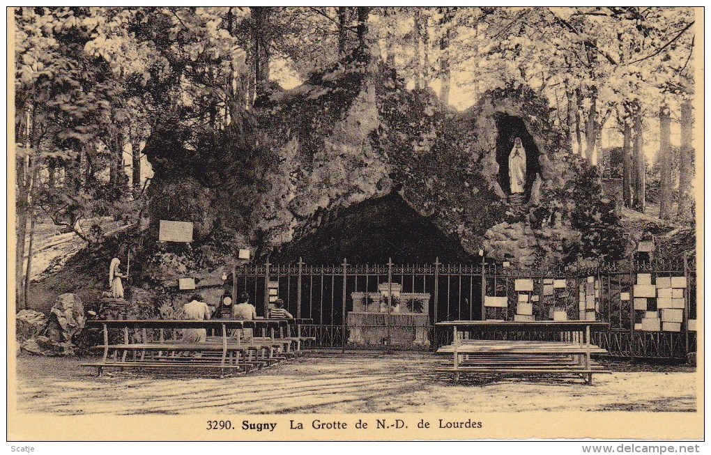 Sugny   La Grotte De N.D. De Lourdes  (bijgeknipt) - Vresse-sur-Semois
