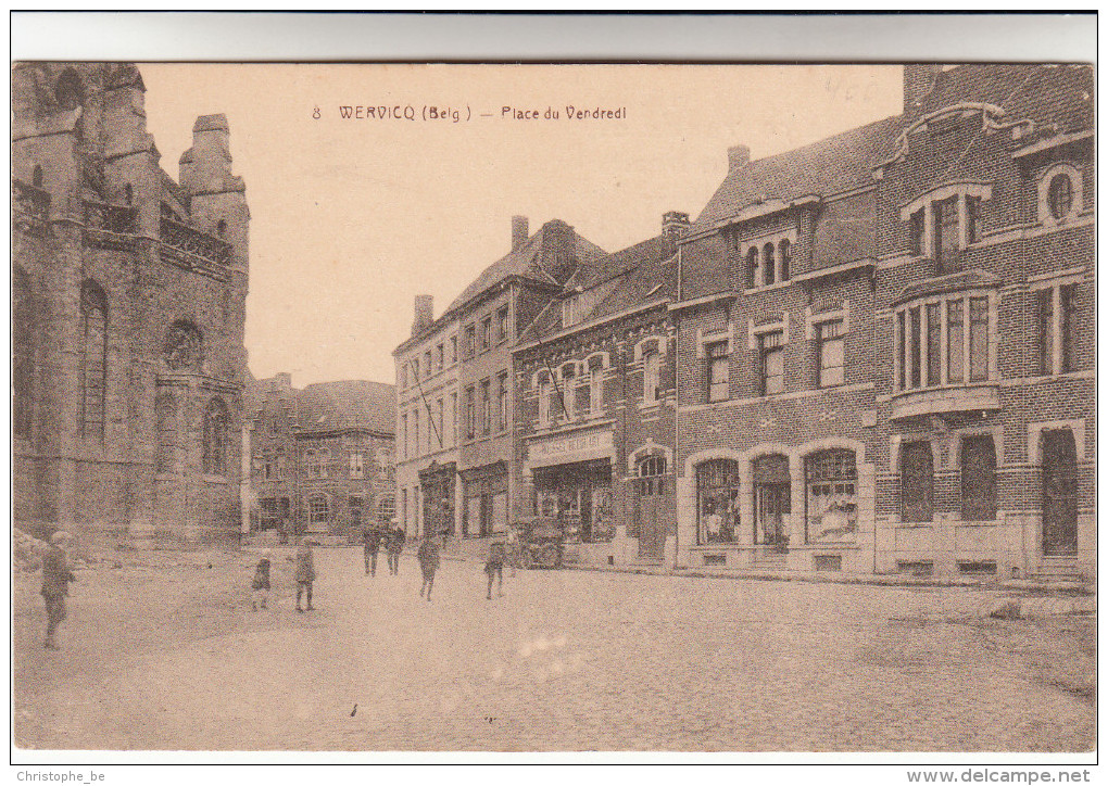 Wervicq, Place Du Vendredi (pk13645) - Wervik