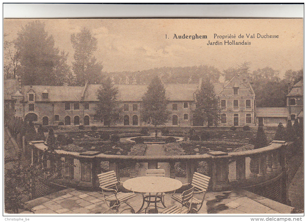 Oudergem, Auderghem, Propriété Du Val Duchesse, Jardin Hollandais (pk13651) - Oudergem - Auderghem