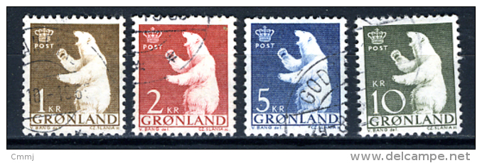 1963 - GROENLANDIA - GREENLAND - GRONLAND - Catg Mi. 58/61 - Used - (P29032014....) - Used Stamps