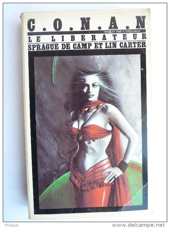 LIVRE SF LATTES CONAN 70 - CONAN LE LIBERATEUR - SPRAGUE DE CAMP & LIN CARTER - LATTES 1983 - Lattes