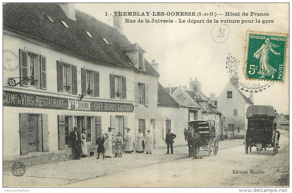 Tremblay Les Gonesse : Hotel  De France - Attelage - Diligence - Tremblay En France