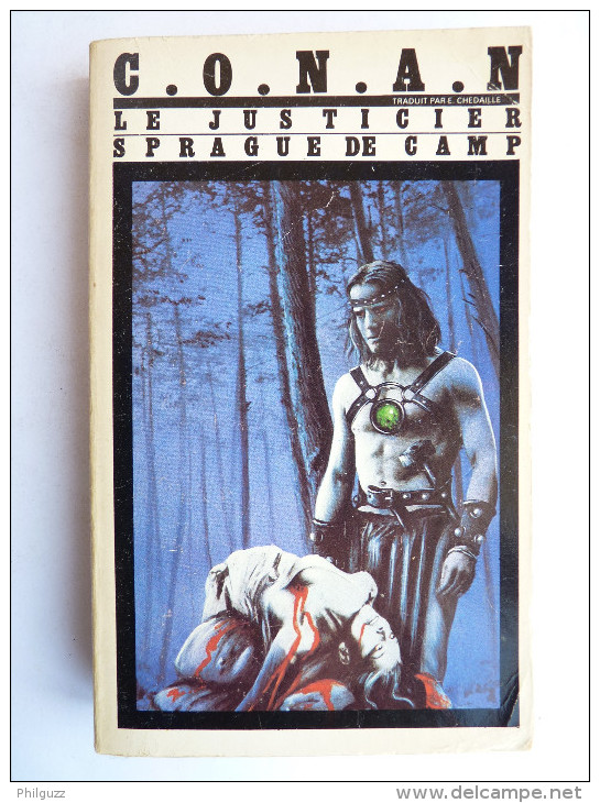 LIVRE SF LATTES CONAN 68 - CONAN LE JUSTICIER - SPRAGUE DE CAMP & LIN CARTER - LATTES 1983 (2) - Lattes