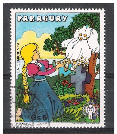 Paraguay : N° Yvert 1716 - Conte Pour Les Enfants  ( Cendrillon ) . - Contes, Fables & Légendes