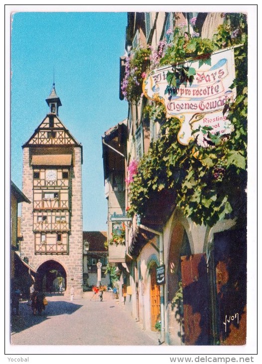 CP, 68, RIQUEWIHR, Dolder (Tour Du XIIIe Siècle), Voyagé - Riquewihr