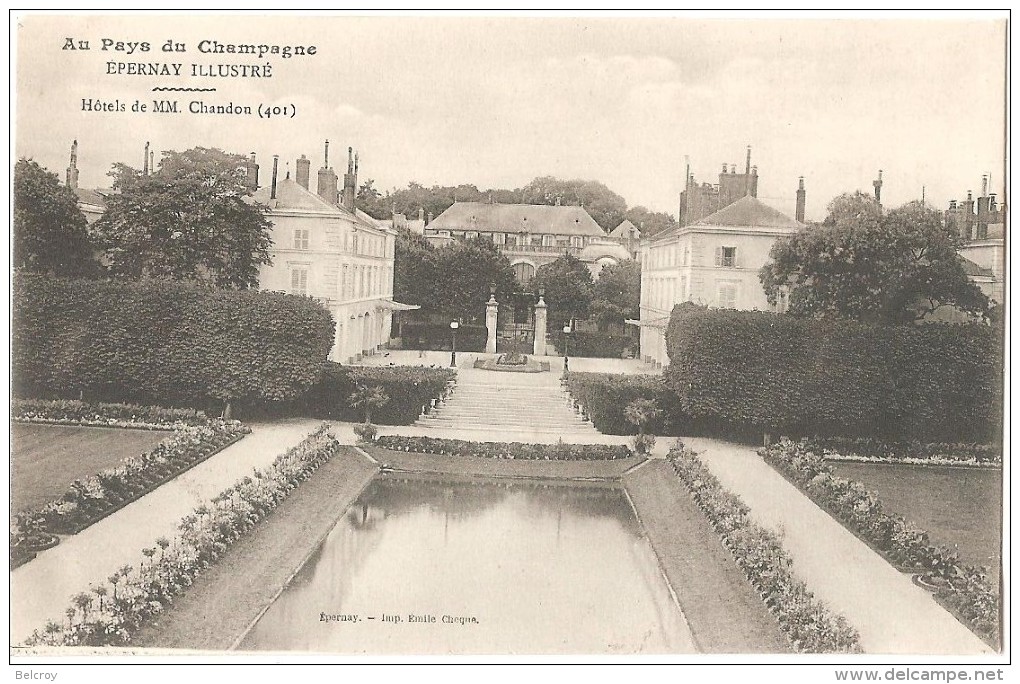 Dépt 51 - ÉPERNAY - Hôtels De MM. CHANDON - Epernay
