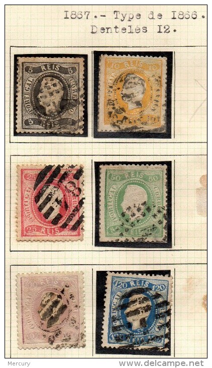 PORTUGAL - Collection De Classiques Du 19ème Siècle - 7 Scans - Autres & Non Classés