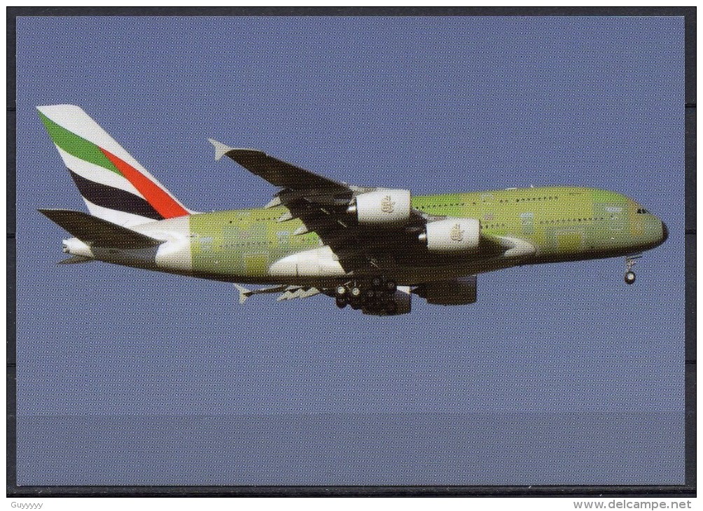 Carte Postale - Airbus A380-861 - Emirates - Toulouse-Blagnac 2011 - Neuve - 1946-....: Moderne