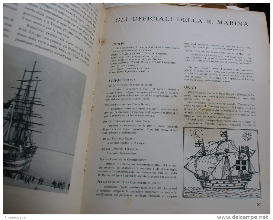 ITALIA 1943 - "APPELLO AL MARE" DELL'ACCADEMIA NAVALE DI LIVORNO