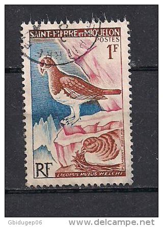 YT N° 365 - Oblitéré - Oiseaux - Oblitérés