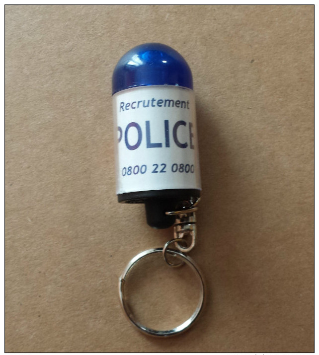 PORTE CLES POLICE GYROPHARE - Police & Gendarmerie