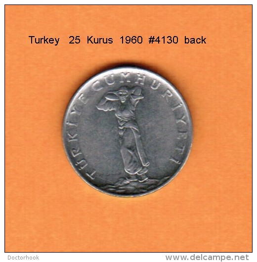 TURKEY    25  KURUS  1960  (KM # 892) - Türkei