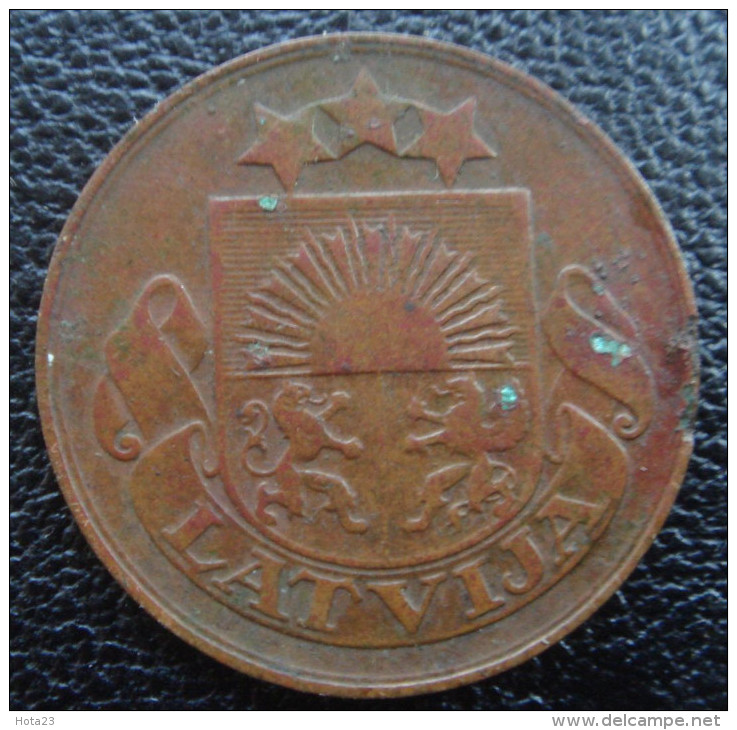Latvia Letland Lettonia 5 Santims Old  Coin 1922 Year - Lettonie