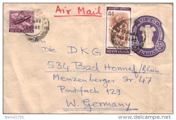 Indien / India - Umschlag Echt Gelaufen / Cover Used (x349) - Enveloppes