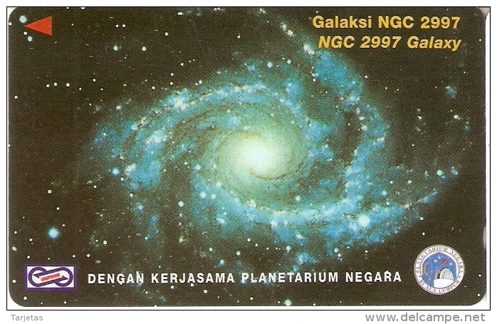 TARJETA DE MALASIA DE UNA GALAXIA (GALAXY) - Sterrenkunde