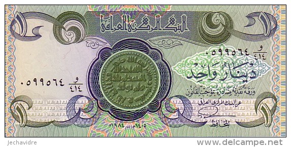 IRAQ  1  Dinar  Daté De 1984   Pick 69 A      ***** BILLET  NEUF  ***** - Irak