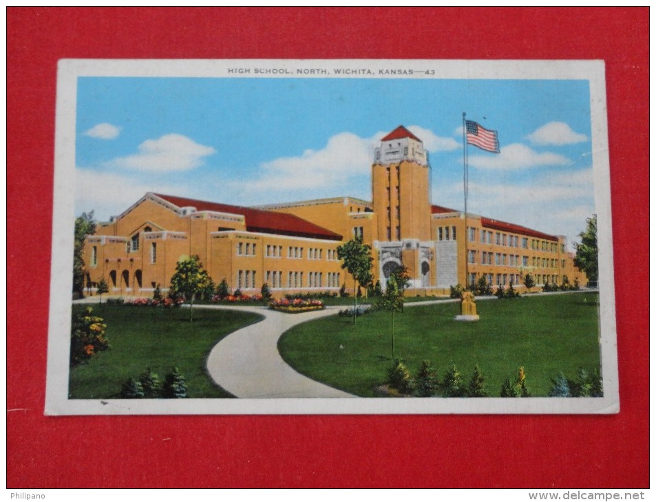 - Kansas > Wichita    High School North   Not Mailed      Ref 1257 - Wichita