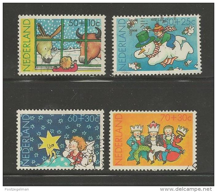 NEDERLAND 1983 Serie Kinder Zegels Gestempeld 1295-1298 # 1272 - Used Stamps