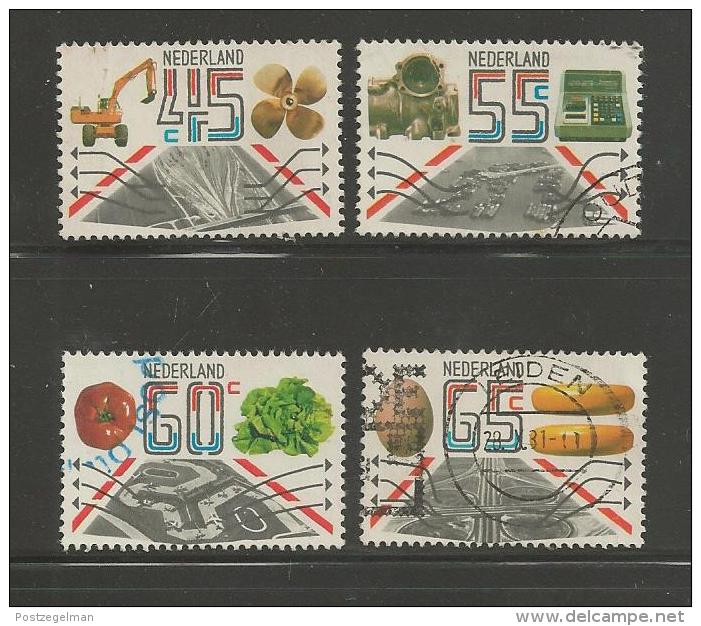 NEDERLAND 1981 Serie Export Zegels Gestempeld 1228-1231 # 1265 - Used Stamps