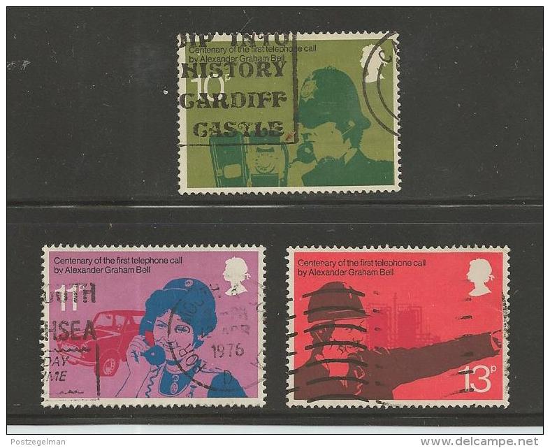 UNITED KINGDOM 1976 Mint Never Used Stamp(s)  Industrialist  3 Values Only  , #14090 - Unused Stamps