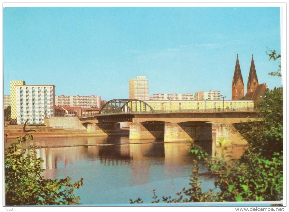 Frankfurt A.d. Oder - Blick Von Der VR Polen - Brücke Der Freundschaft - Frankfurt A. D. Oder