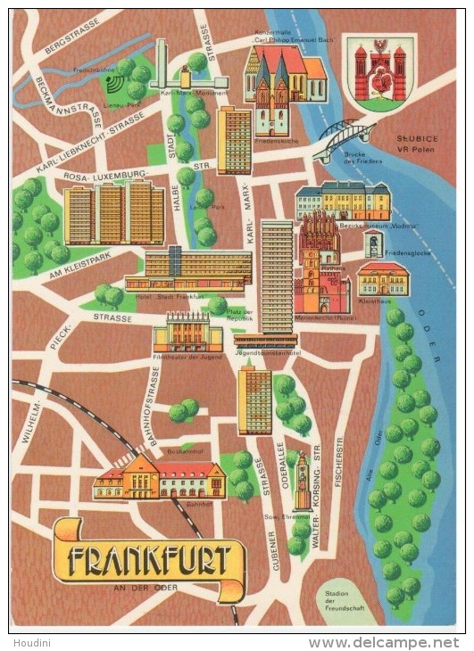 Frankfurt A.d. Oder - Karl Marx Stadt - Frankfurt A. D. Oder