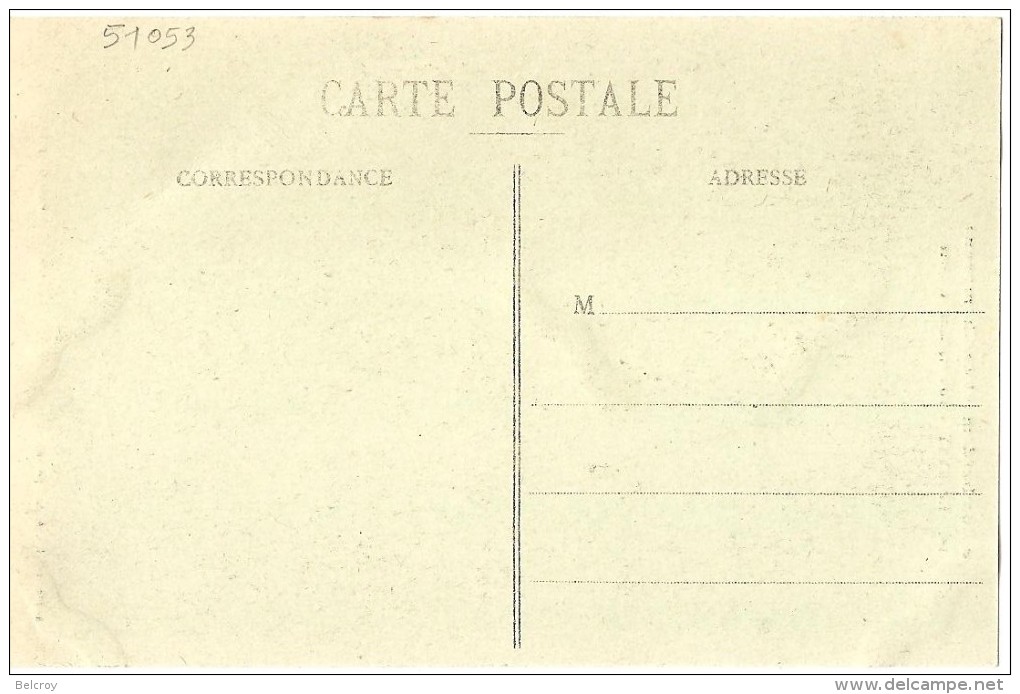 Dépt 51 - ÉPERNAY - Le Bombardement En Champagne - Boulevard De La Motte - (ruines) - Epernay