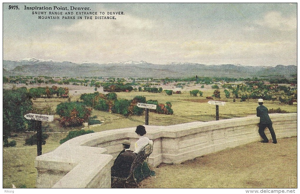 Inspiration Point  - Denver Colorado    S-1004 - Denver