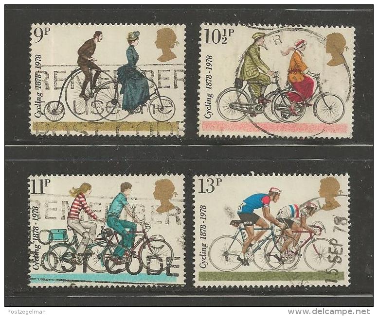 UK 1978 Used Stamp(s) Cyclist Touring Club Nrs. 773-776 #14420 - Used Stamps