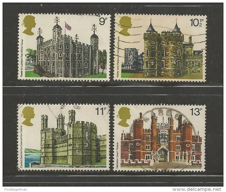 UK 1978 Used Stamp(s) British Architecture Nrs. 760-763 #14417 - Gebruikt