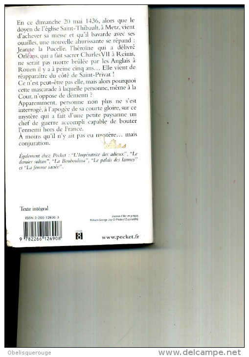 MICHEL DE GRECE LA CONJURATION DE JEANNE POCKET 470 PAGES 2003 - Action