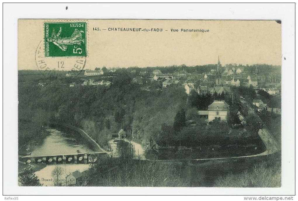 CHATEAUNEUF DU FAOU - Vue Panoramique - Châteauneuf-du-Faou