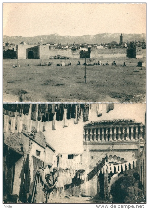 MAROC MARRAKECH Lot De 5 Cartes Postales - Marrakech