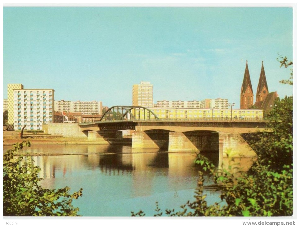 Frankfurt A.d. Oder - Blick Von Der VR Polen - Brucke Der Freundschaft  - Foto Lehmann - Frankfurt A. D. Oder
